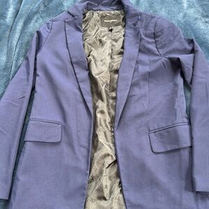 Banana Republic Size 2 Navy Blazer